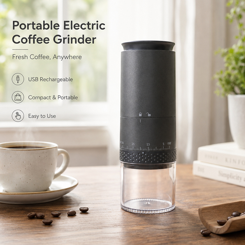 Baby Food Mill - Mini Electric Grinder Household Ultrafine Baby