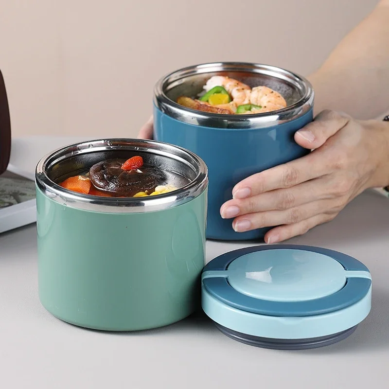Baby Food Warmer Portable - 630/1000ml Insulated Food Jar, Stainless Steel