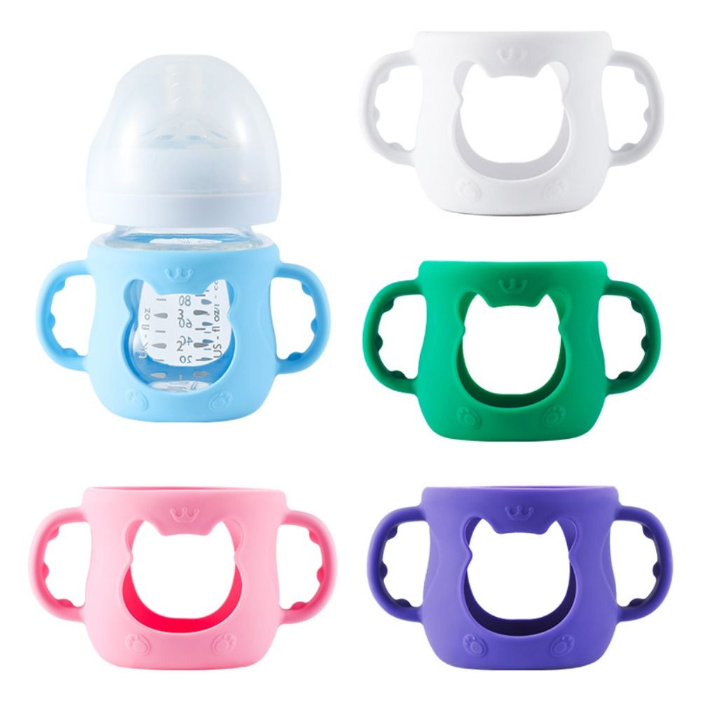 Baby Food Storage - Universal Baby Bottle Cover Anti Break