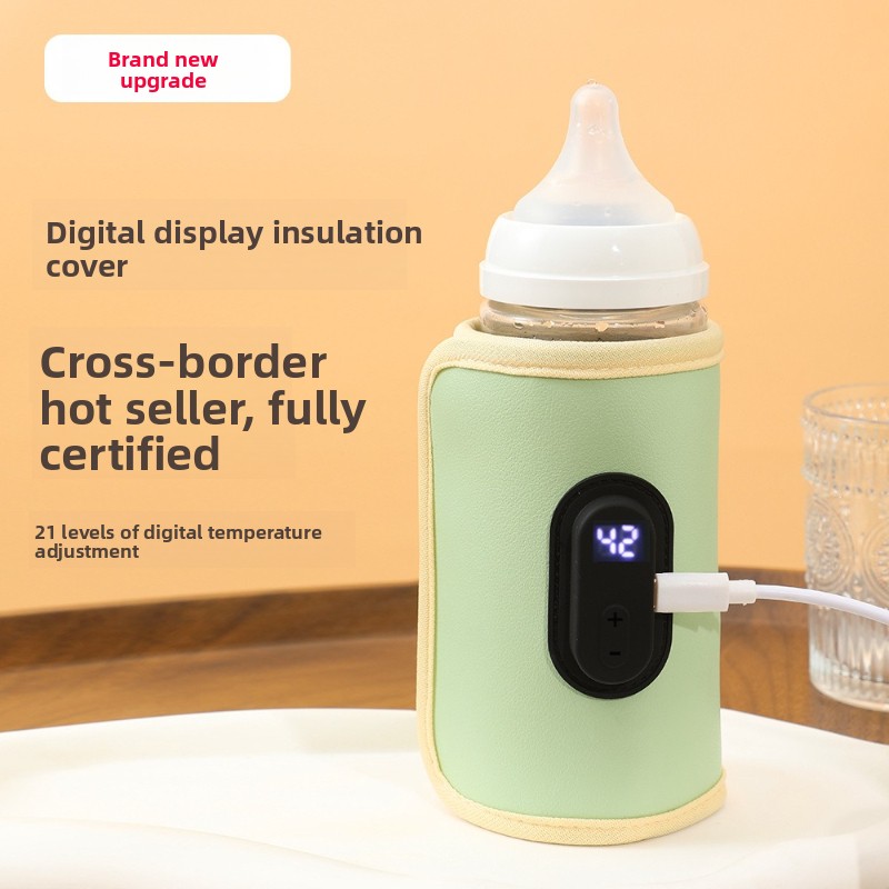 Baby Food Warmer Portable - Portable Digital Display Baby Bottle Warmer