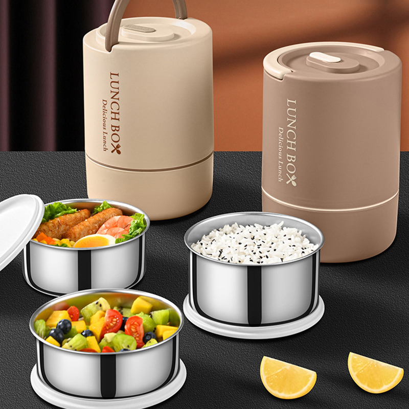Baby Food Warmer Portable - 4pcs set Portable Lunch Container Set