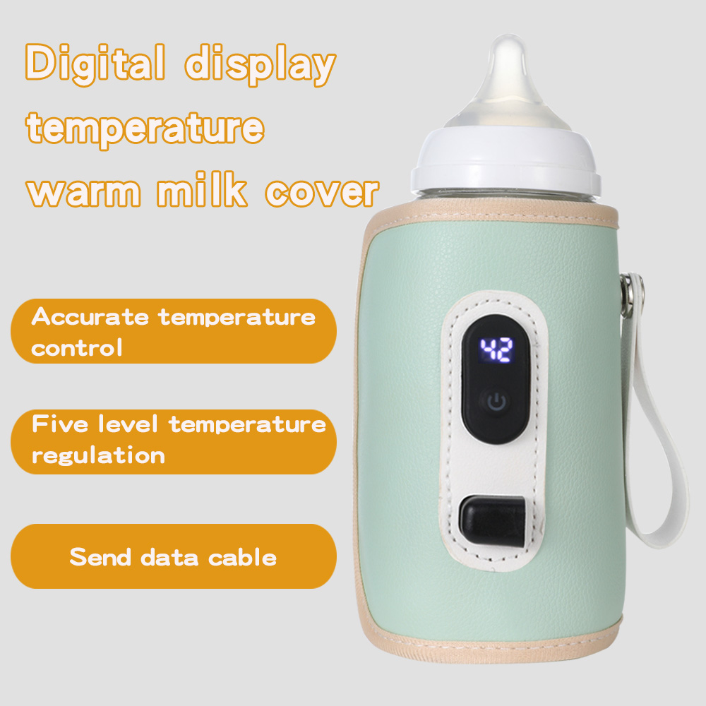 Baby Food Warmer Portable - USB Baby Milk Bottle Thermal Bag