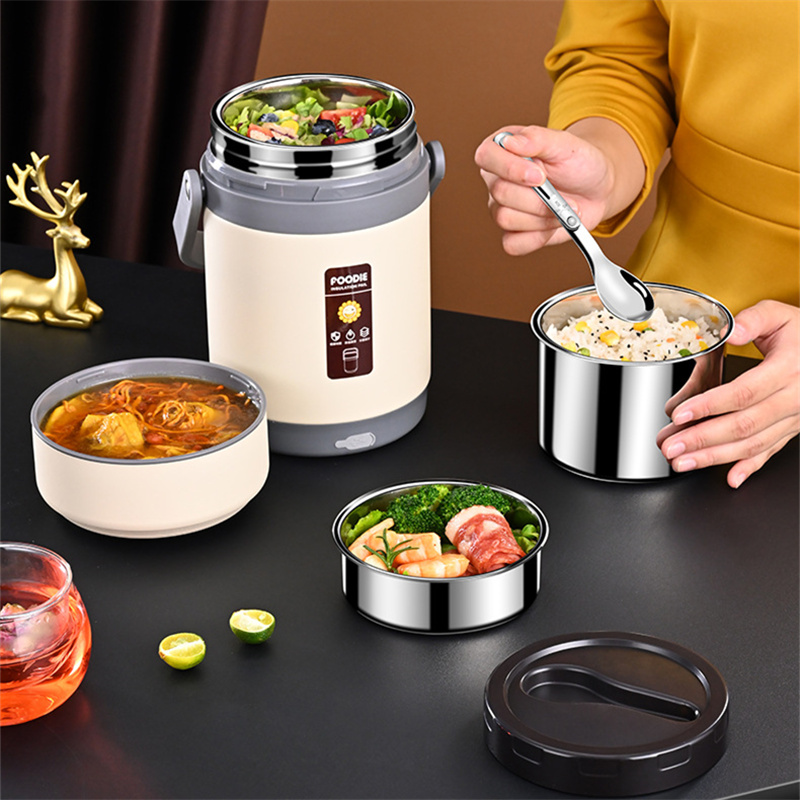 USB Electric Heated Lunch Boxe - Baby Food Warmer Portable 评论和价格