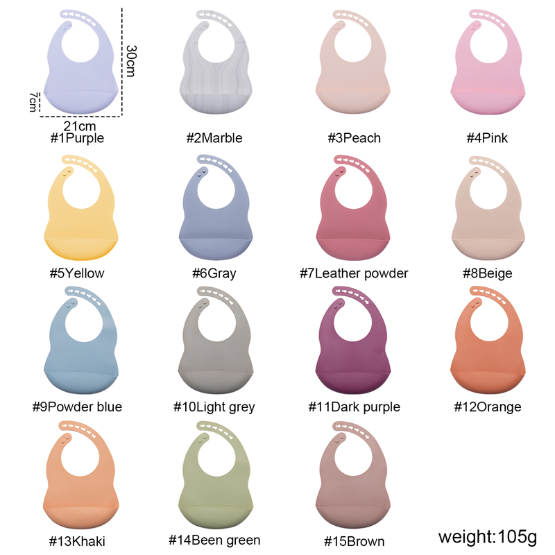 0-3 Years Baby Bib BPA Free Si - Baby Food Grade 评论和价格