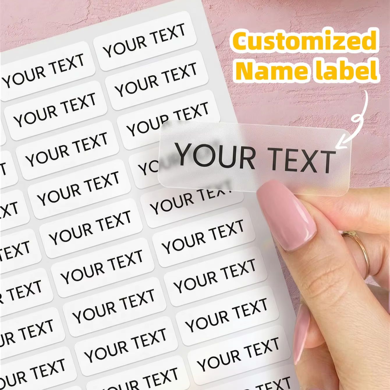 1-300Pcs Custom Name Waterproo - Snack Container Travel 评论和价格