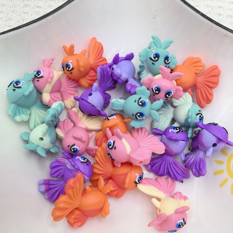 20Pcs 3D Silicone Beads Food G - Baby Food Home 评论和价格