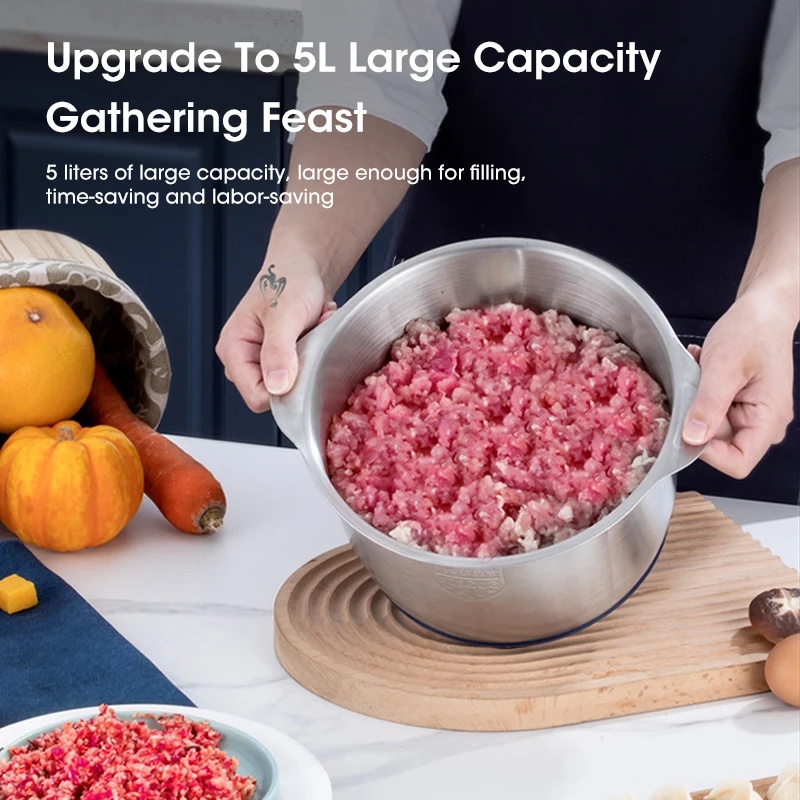 5L Electric Meat Grinders 304  - Baby Food Mill 评论和价格