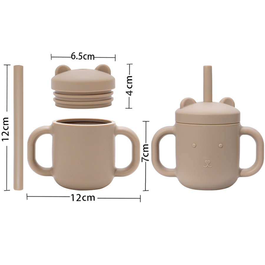 1PCS Cartoon Shape Baby Silico - Snack Cup Toddler 评论和价格
