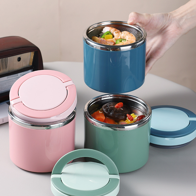 630/1000ml Insulated Food Jar, - Baby Food Warmer Portable 评论和价格