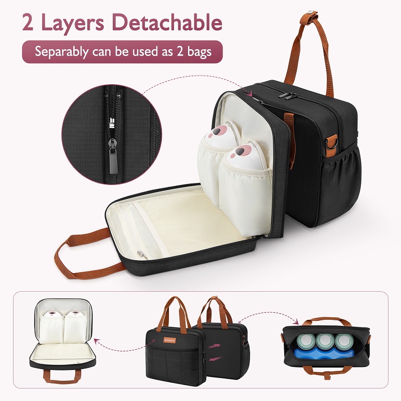 Detachable Breast Pump Bag wit - Baby Food Warmer Portable 评论和价格