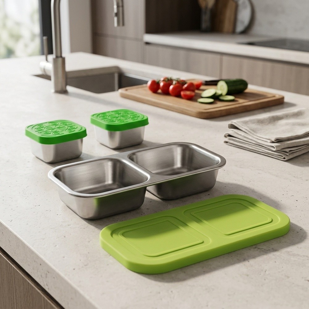 Stainless Steel Snack Containe - Snack Container Travel 评论和价格