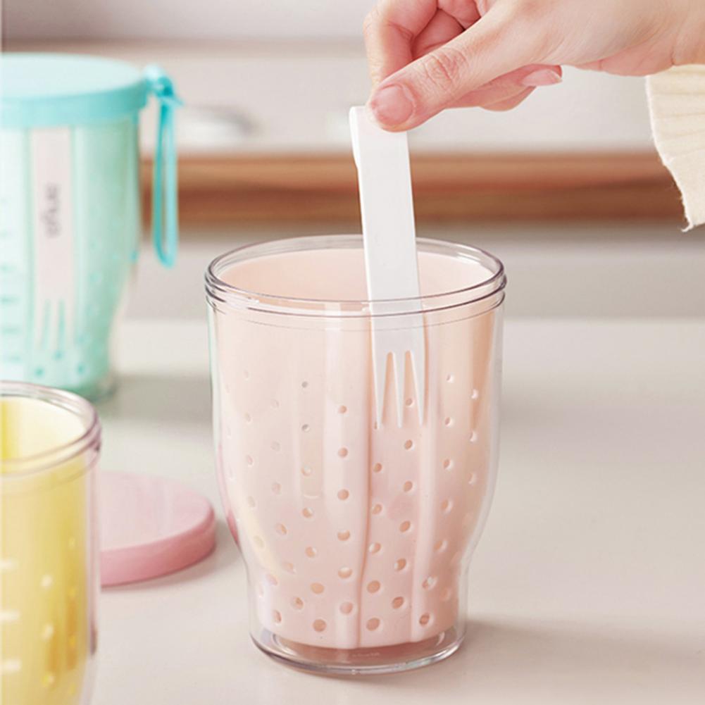 Fruit Cup Container Portable S - Snack Container Travel 评论和价格