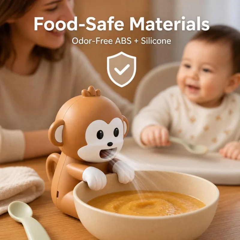 Portable Monkey Shaped Food Co - Baby 1 Year Food 评论和价格