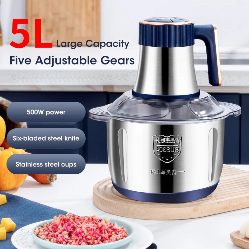 5L Electric Meat Grinders 304  - Baby Food Mill 评论和价格