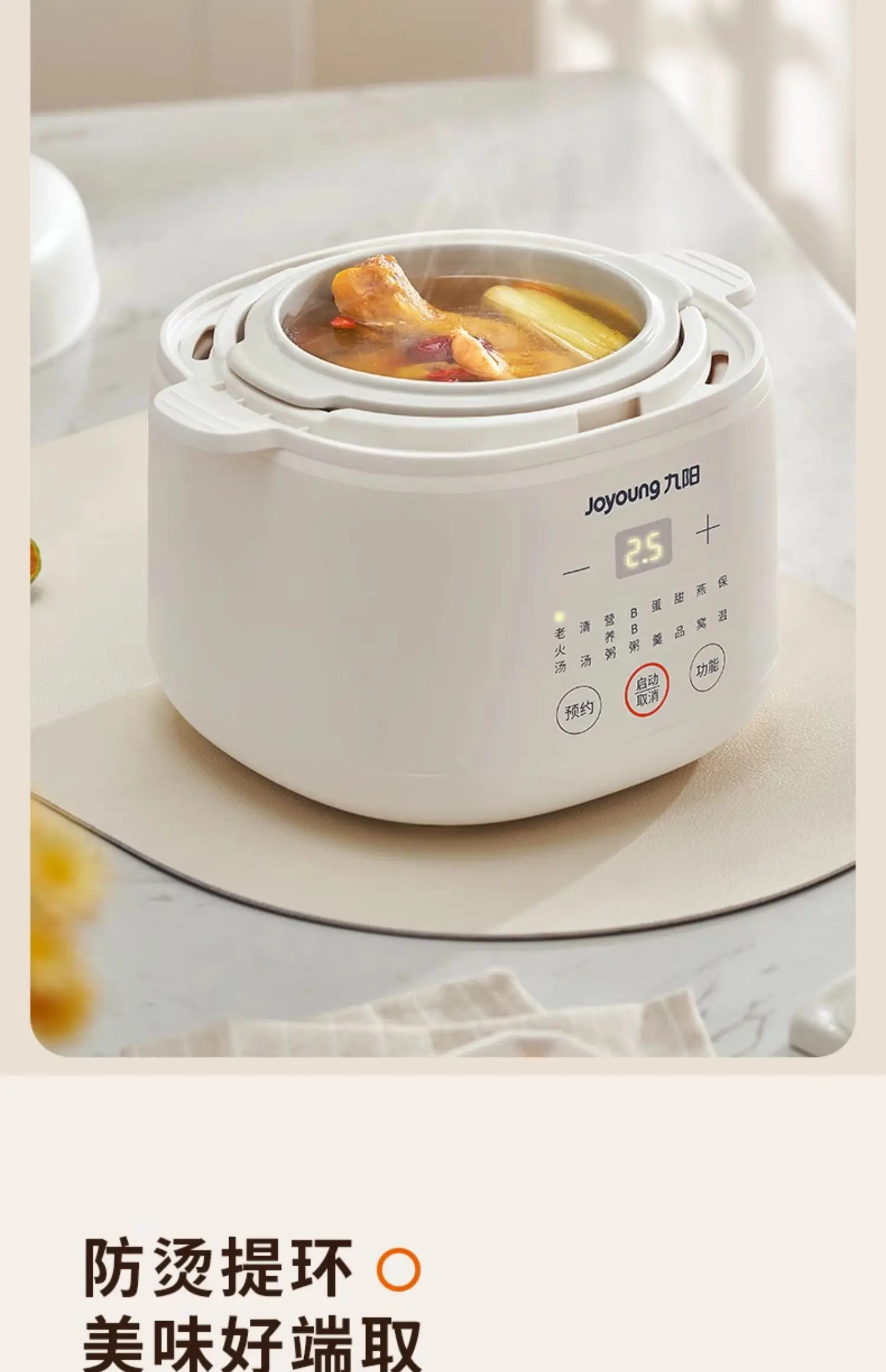 220V Electric Stewpot Ceramic  - Baby Food Steamer 评论和价格