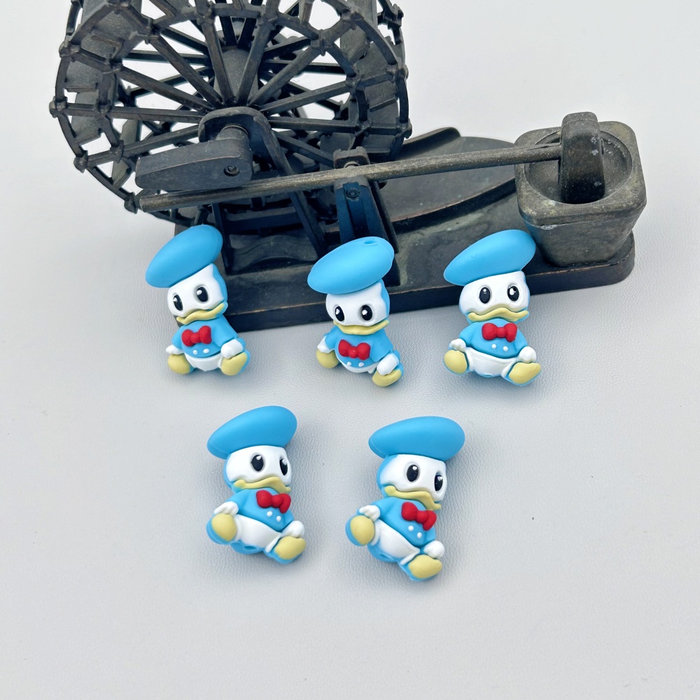 10PC DIY 3D Cartoon Silicone B - Baby Food Grade 评论和价格