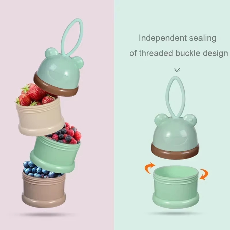 Colored Milk Powder Box Conven - Snack Container Travel 评论和价格