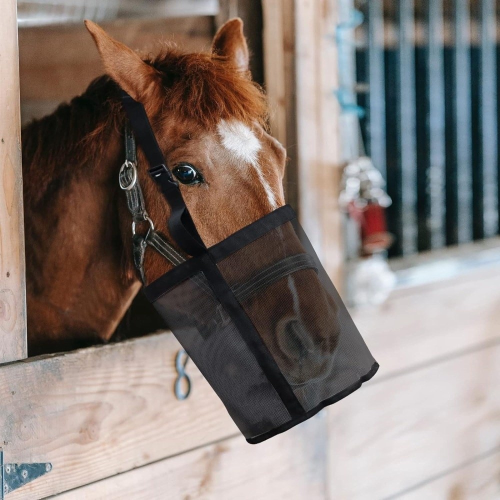 Multi-color Leak-Proof Horse F - Mesh Feeder Bag 评论和价格