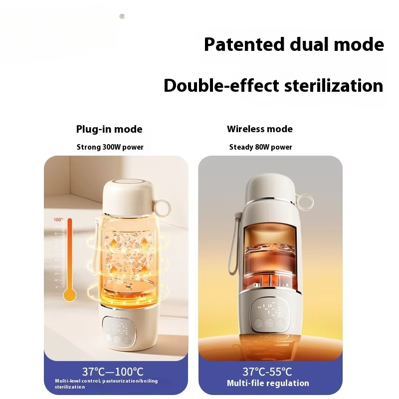 Portable wireless thermostatic - Baby Food Warmer Portable 评论和价格