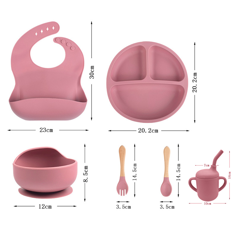 Children's silicone tableware  - Baby 1 Year Food 评论和价格