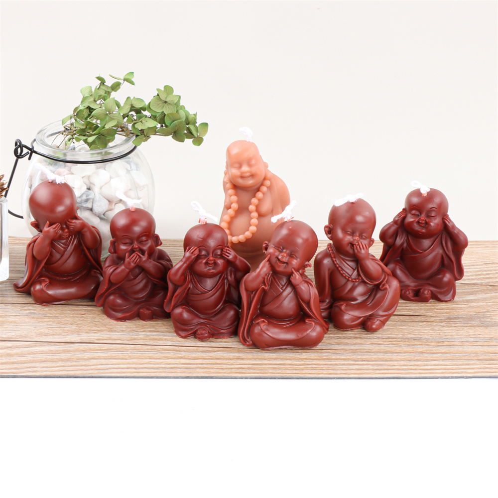 Hear See Speak No Evil Monks F - Baby Food Home 评论和价格