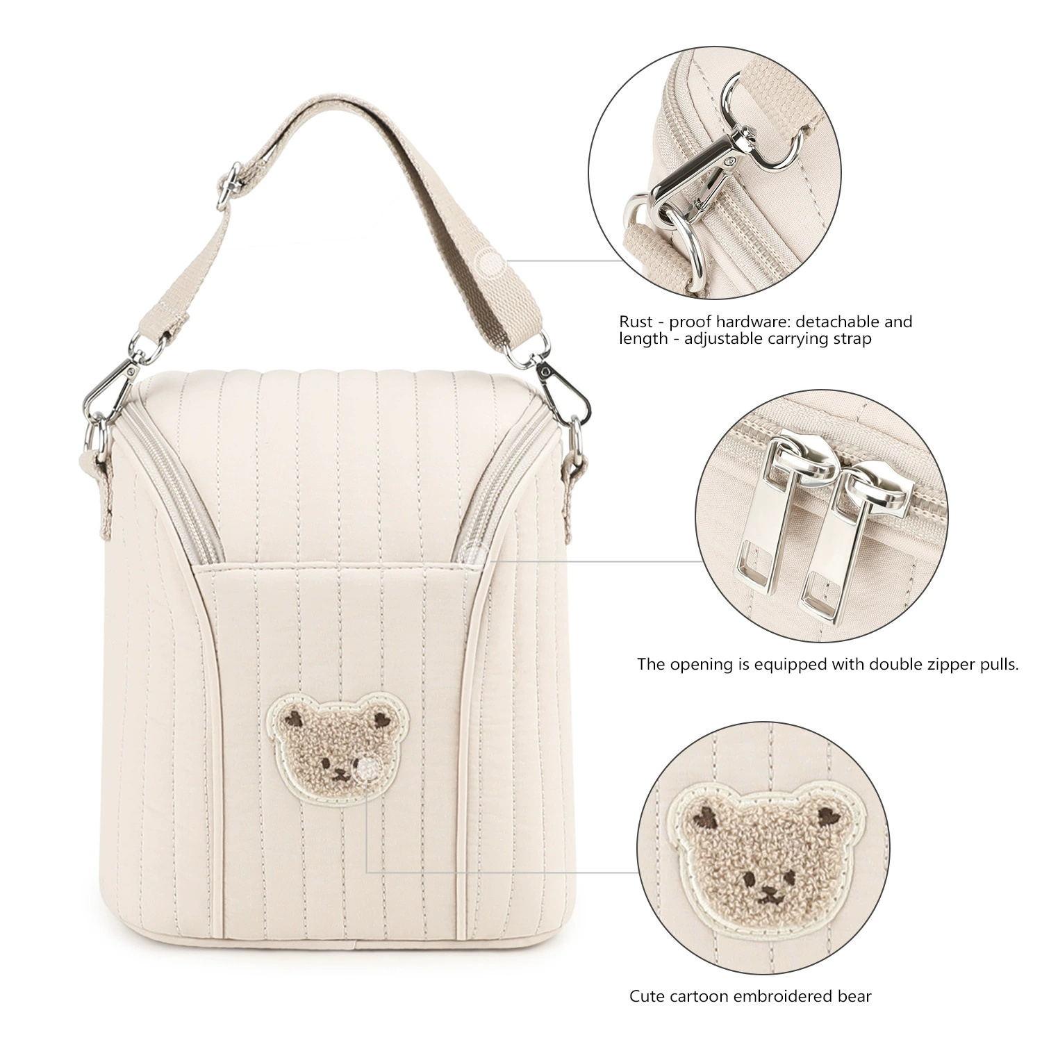 New Bear Breast Pump Bag Insul - Baby Food Warmer Portable 评论和价格