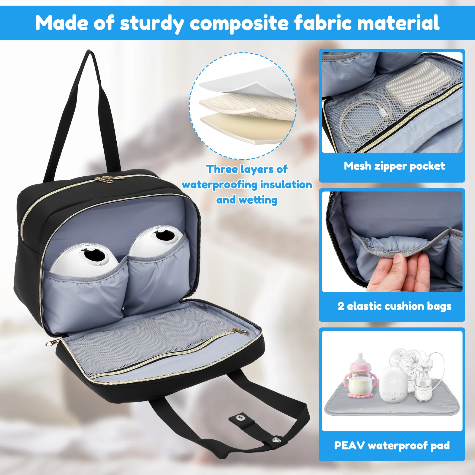 Breast Pump Storage Bag with I - Baby Food Warmer Portable 评论和价格