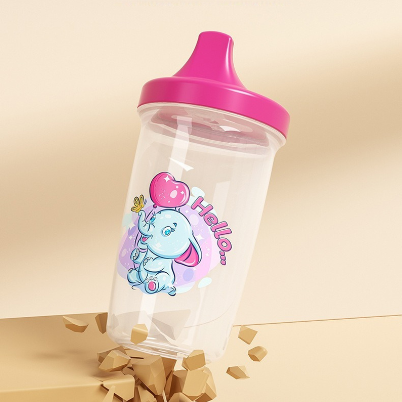 Infant Sippy Cup 300ml, Cute C - Snack Cup Toddler 评论和价格