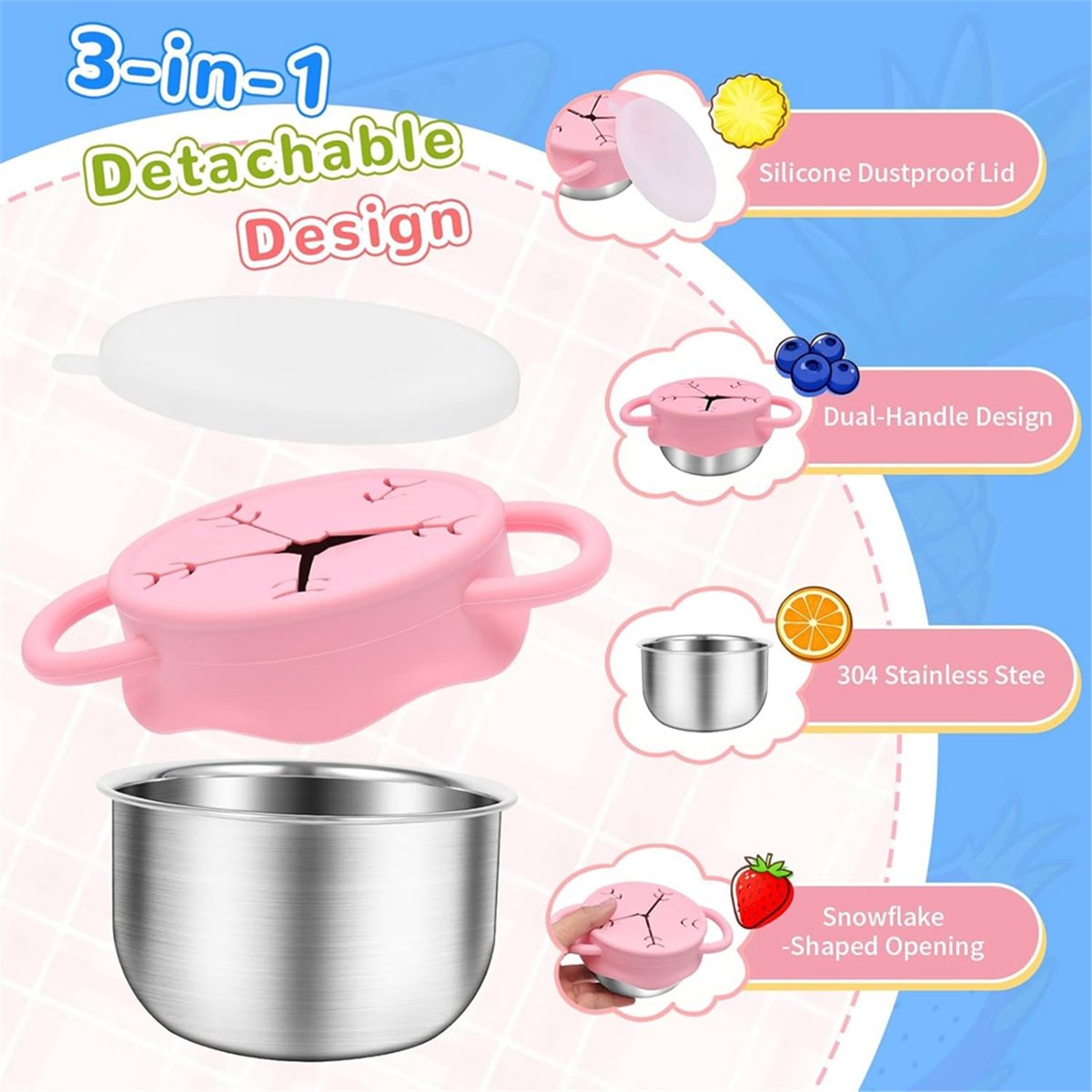2026 New 2 Pack Toddler Snack  - Snack Cup Toddler 评论和价格