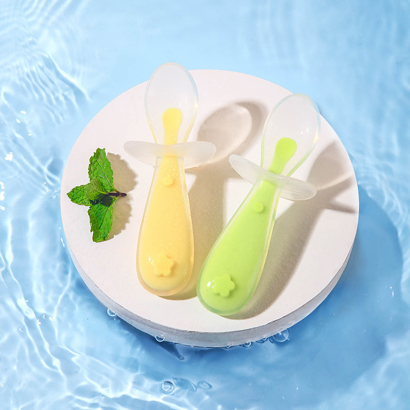 Baby Silicone Spoon, Baby Rice - Baby Food Utensils 评论和价格