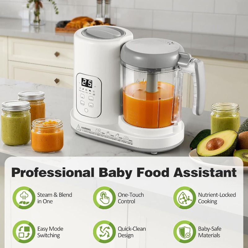 Baby Food Maker Steamer Blende - Baby Food Steamer 评论和价格