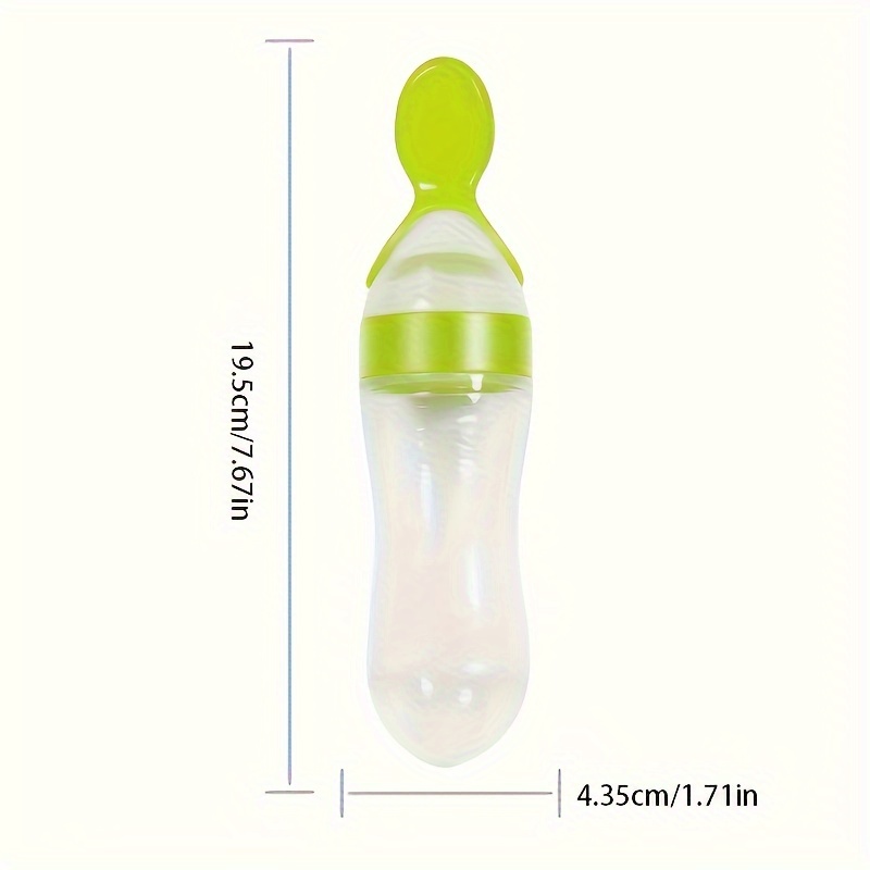 Baby Feeding Silicone Bottle w - Baby Food Utensils 评论和价格