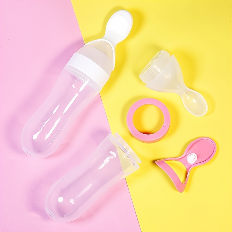 Baby Feeding Silicone Bottle w - Baby Food Utensils 评论和价格