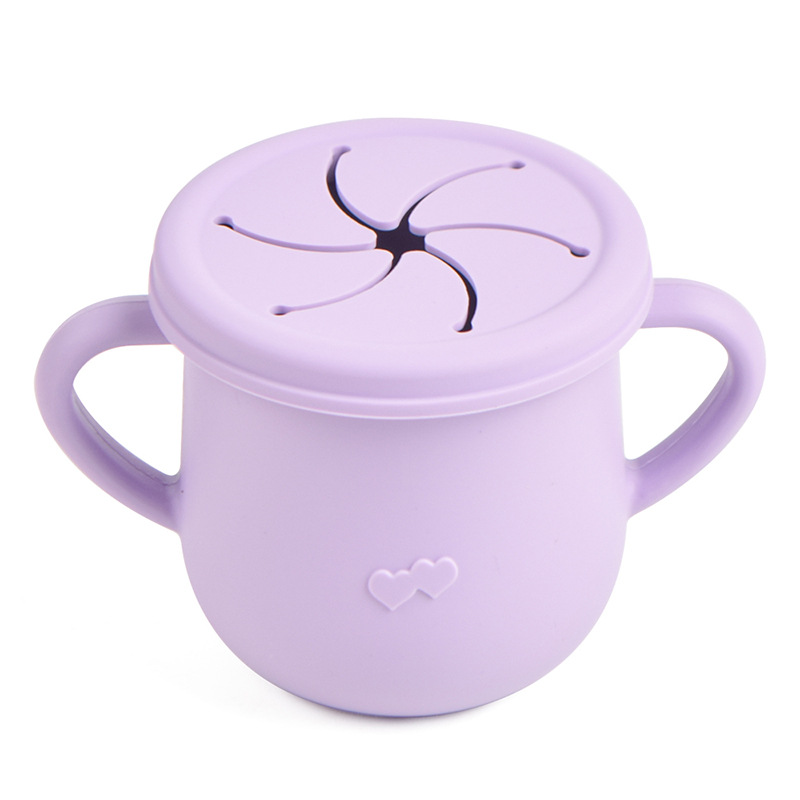 Baby Silicone Feeding Cups Por - Snack Container Travel 评论和价格