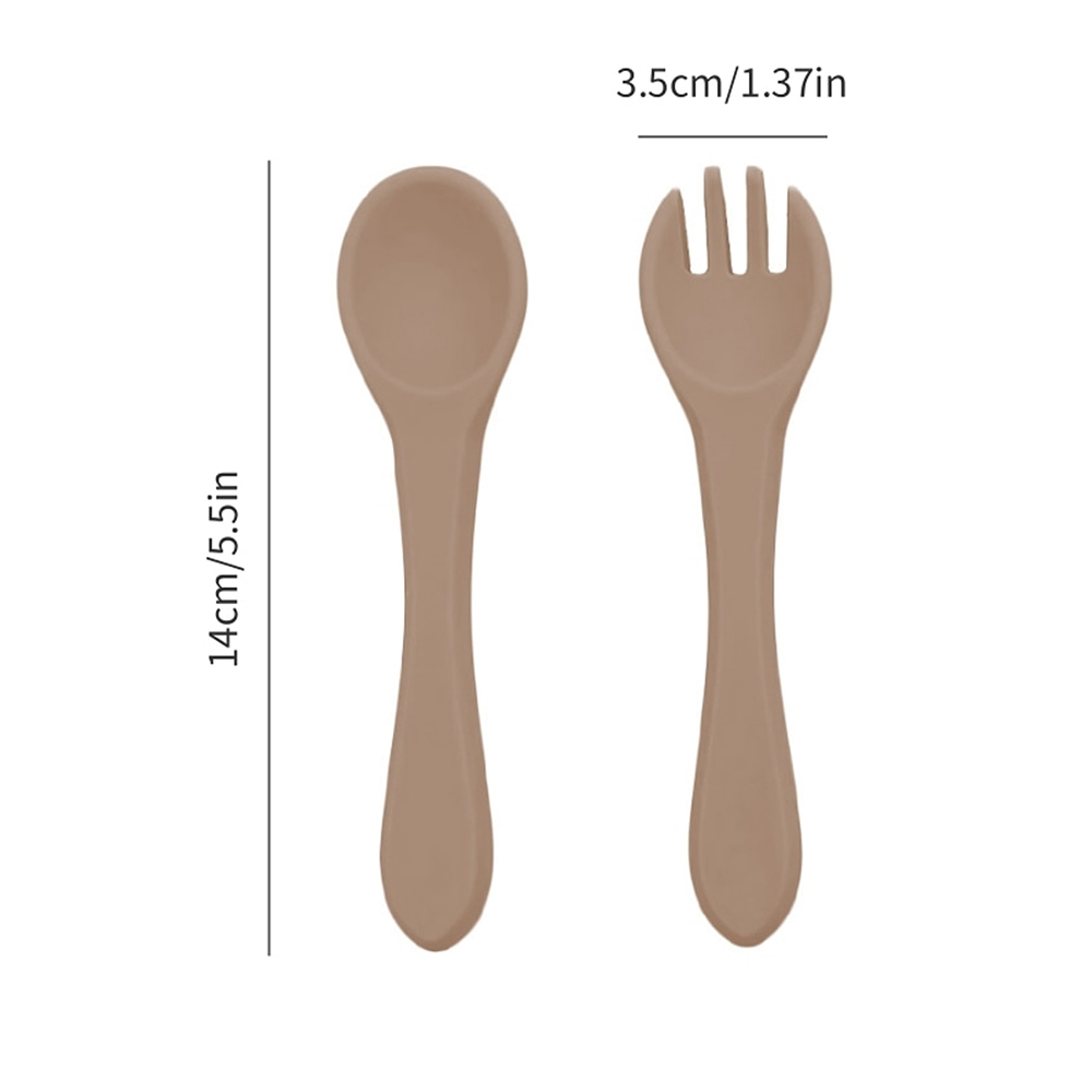 Custom Name 1 Pair Silicone Sp - Baby Food Utensils 评论和价格