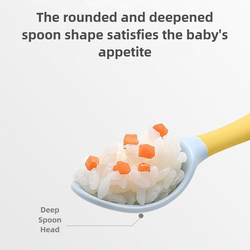 Bendable Silicone Spoon for Ba - Baby Food Utensils 评论和价格