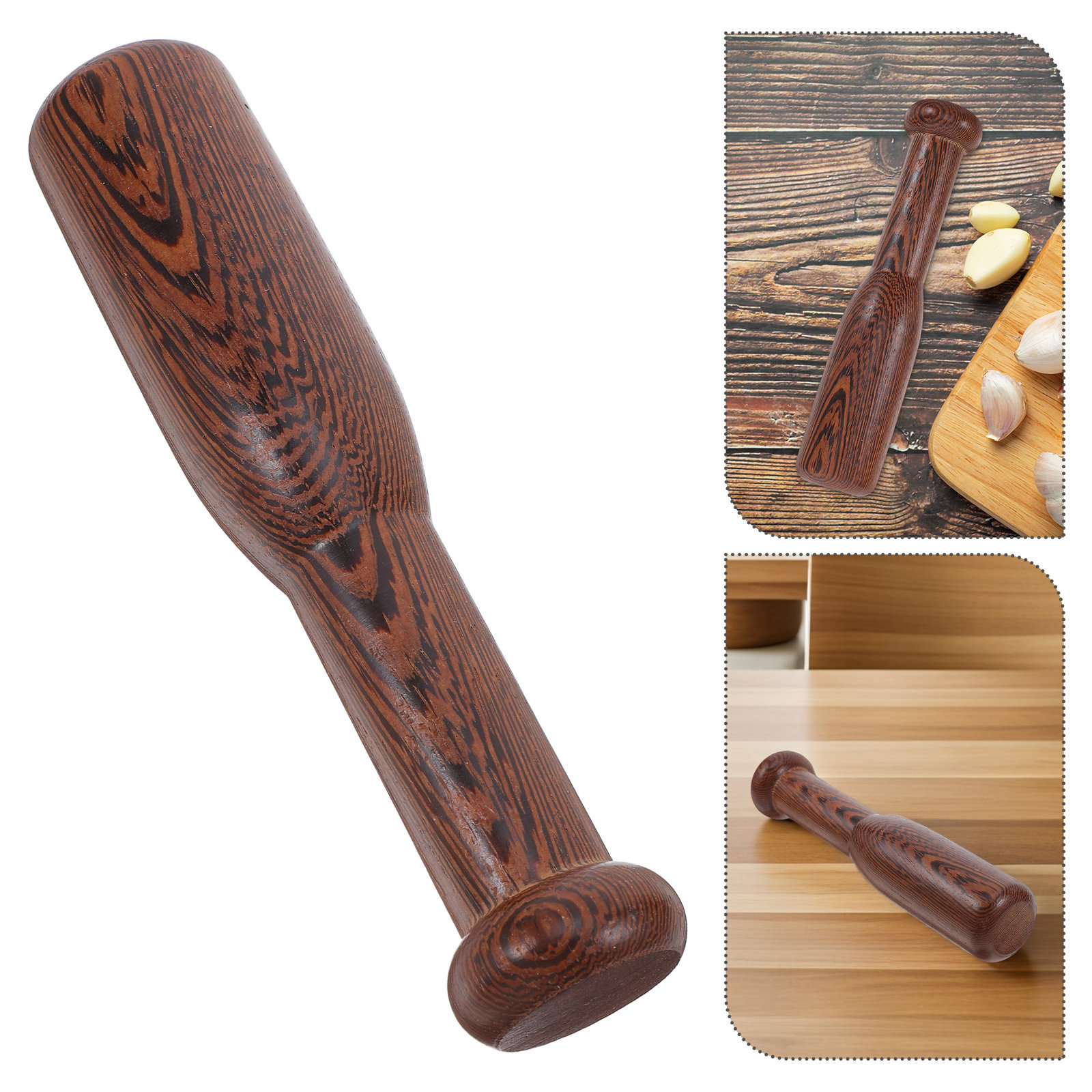 Natural Wood Hand Grinder Crus - Baby Food Mill 评论和价格