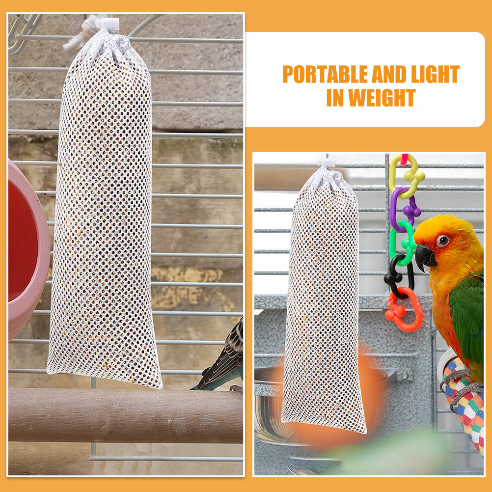 8Pcs Bird Feeder Socks Polyest - Mesh Feeder Bag 评论和价格