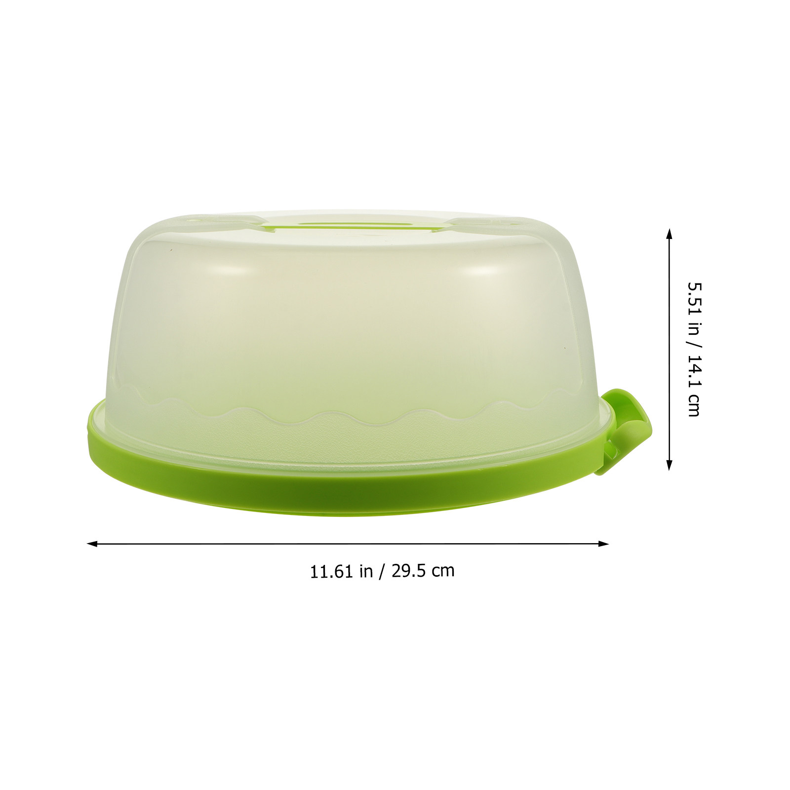 1Pcs 8 Inch Round Transparent  - Baby Food Grade 评论和价格