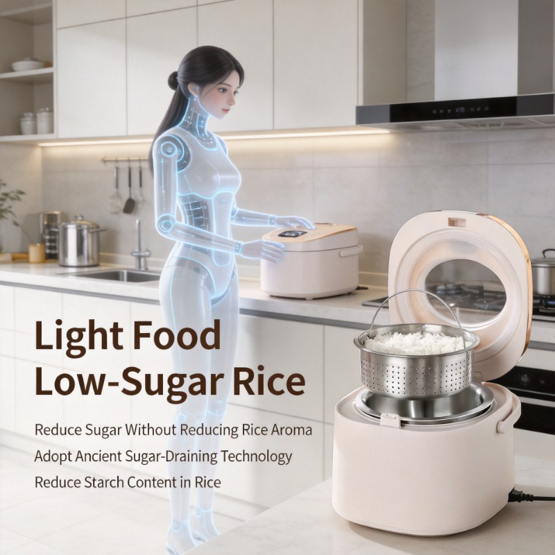 Smart Low Sugar Electric Rice  - Baby Food Steamer 评论和价格