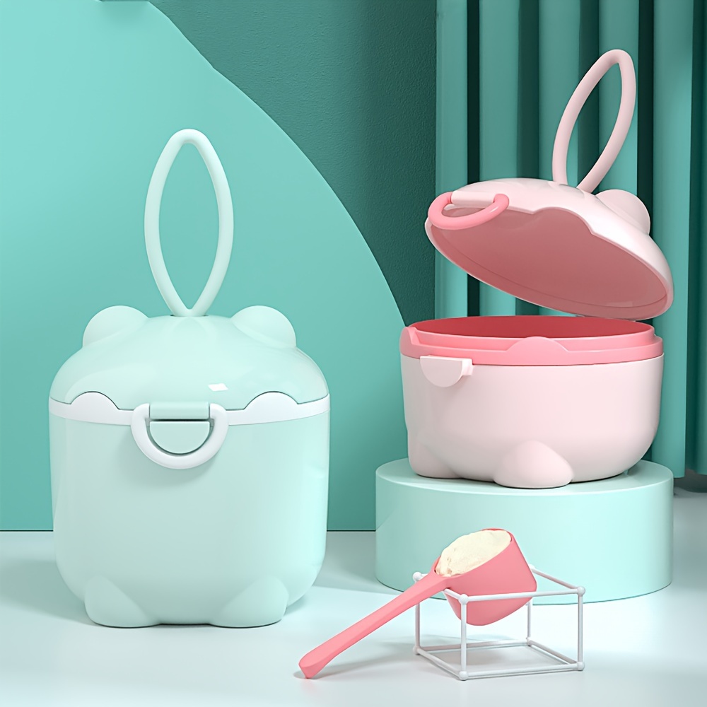 1pc Portable Four-Layer Milk P - Snack Container Travel 评论和价格