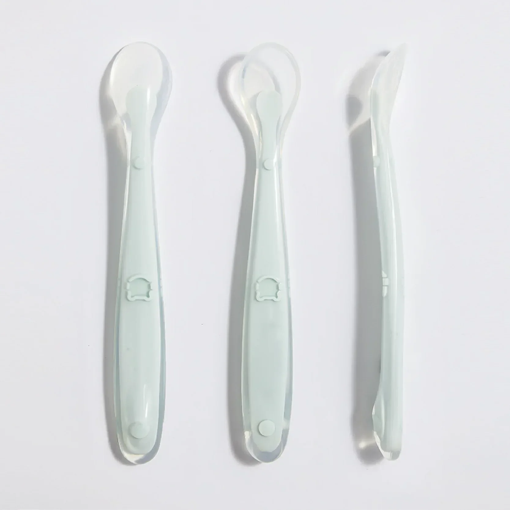 Soft Silicone Baby Spoon Toddl - Baby Food Utensils 评论和价格