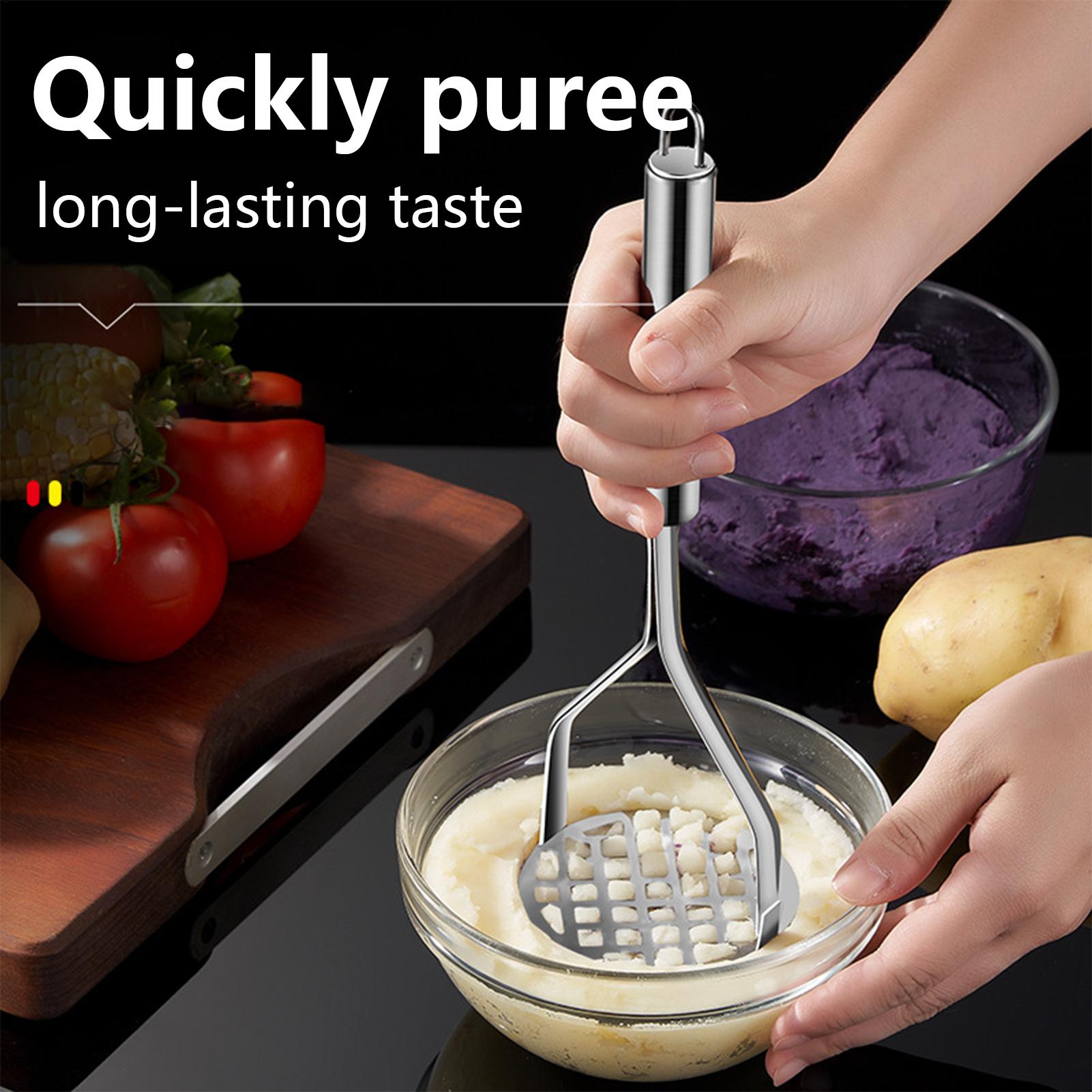 Stainless Steel Potato Masher  - Baby Food Home 评论和价格