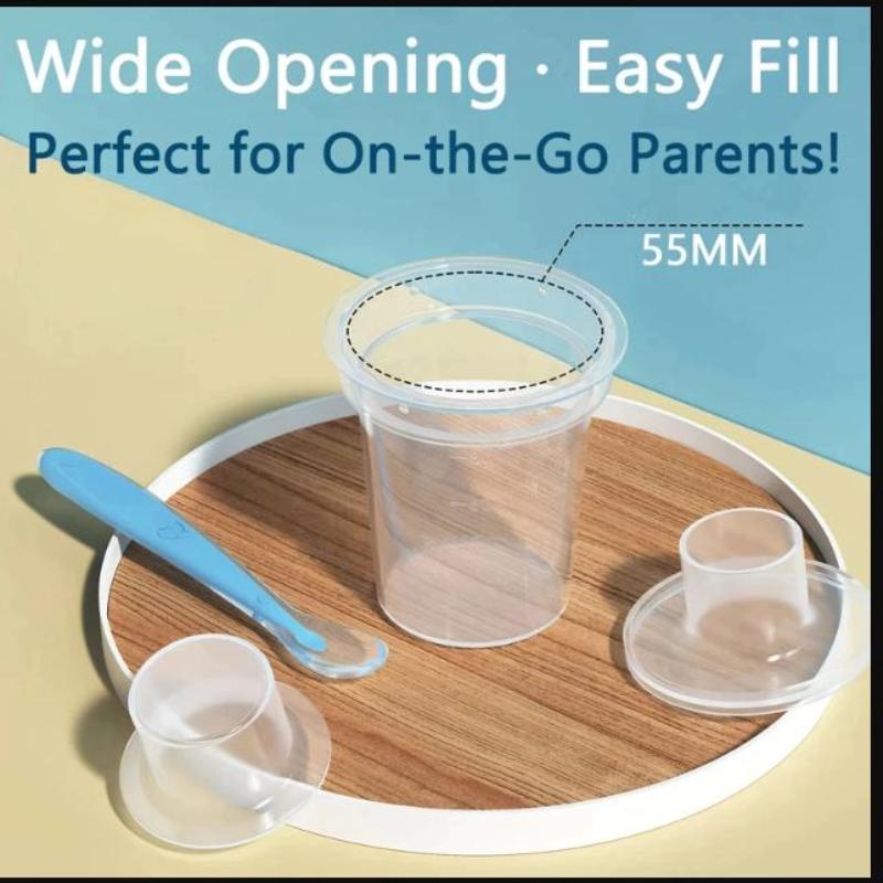 6PPC 80ML Baby Milk Powder Dis - Baby Food Dispenser 评论和价格
