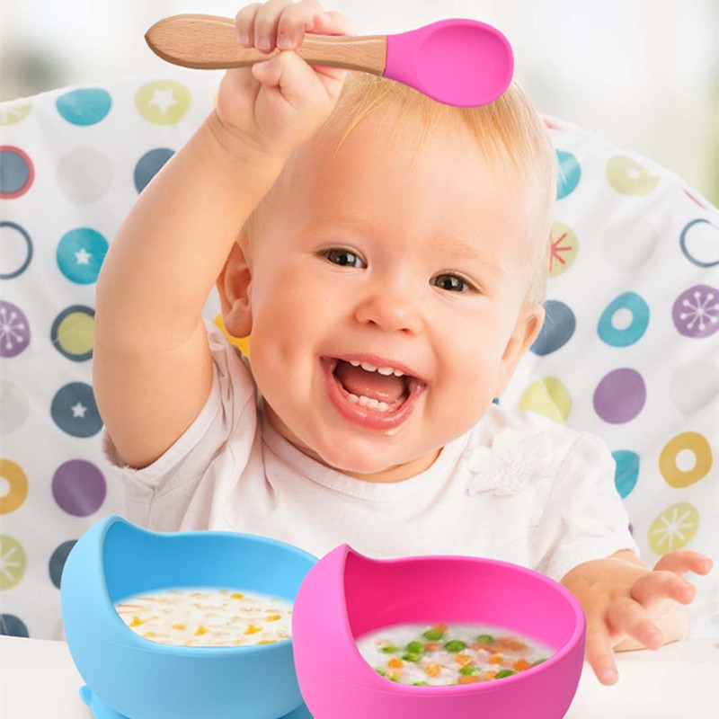 2Pcs/Set Baby Silicone Spoon F - Baby Food Utensils 评论和价格