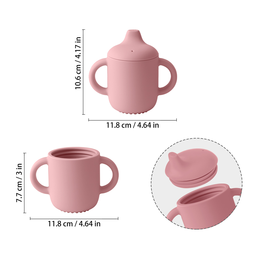 1PCS Baby Feeding Silicone Cup - Snack Cup Toddler 评论和价格