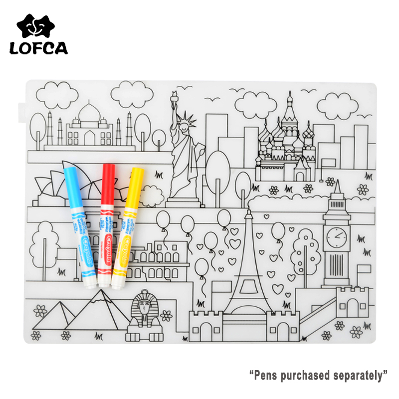 Silicone Baby Placemat 1pc Bab - Baby Food Utensils 评论和价格