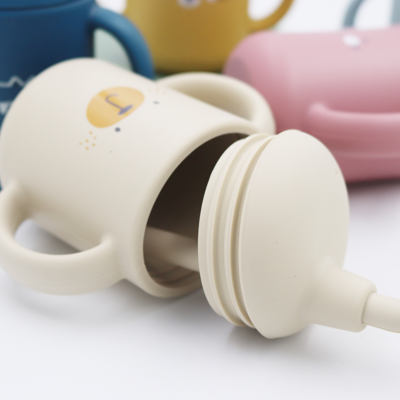 New cartoon 120ML Baby Silicon - Snack Cup Toddler 评论和价格