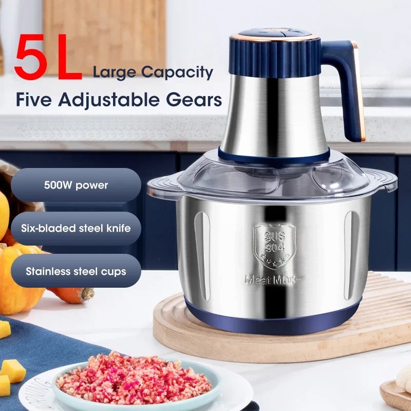 5L Electric Meat Grinder Large - Baby Food Mill 评论和价格
