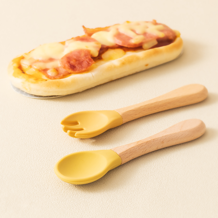 2PCS Baby Learning Spoons Uten - Baby Food Utensils 评论和价格
